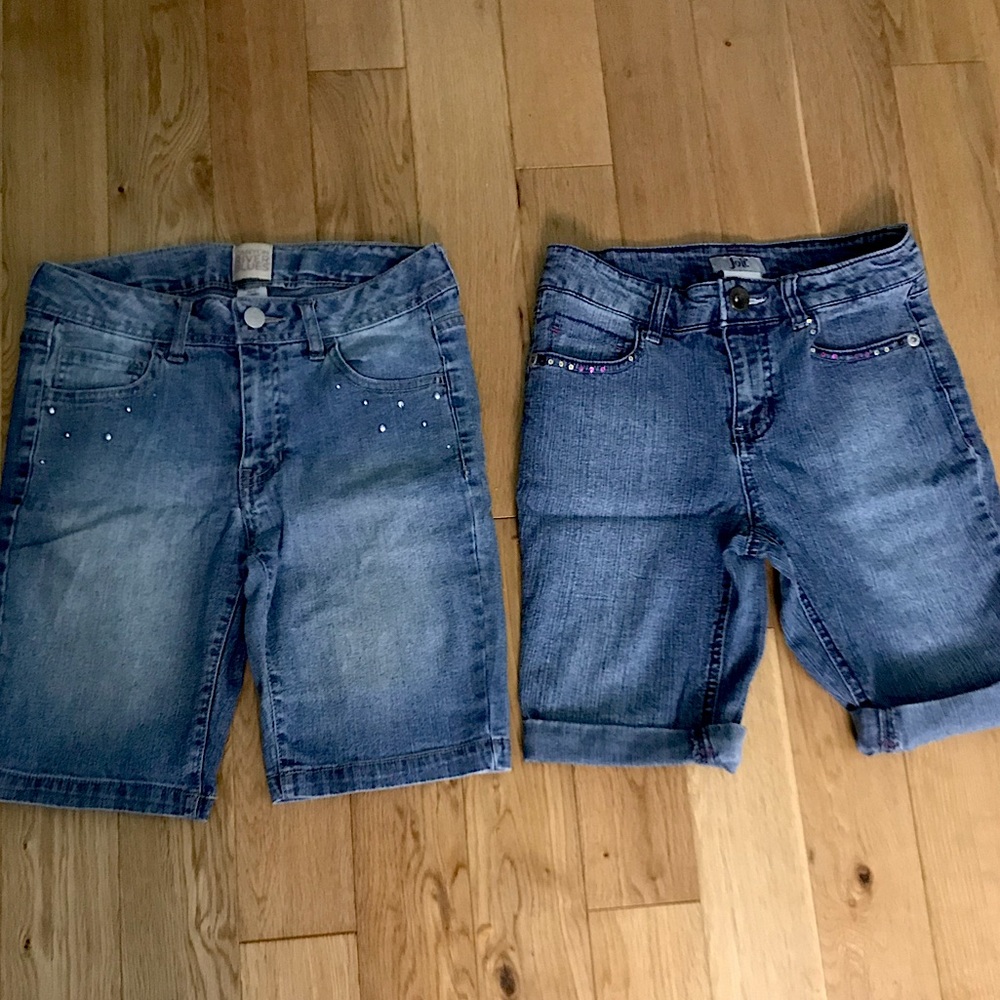 Canyon River Blues and Jolt Long Blue Jean shorts